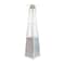 Flash Furniture Pyramid Outdoor Patio Heater-Silver -7.5 Feet Tall NAN-FSDC-01-SL-GG - alternate 3